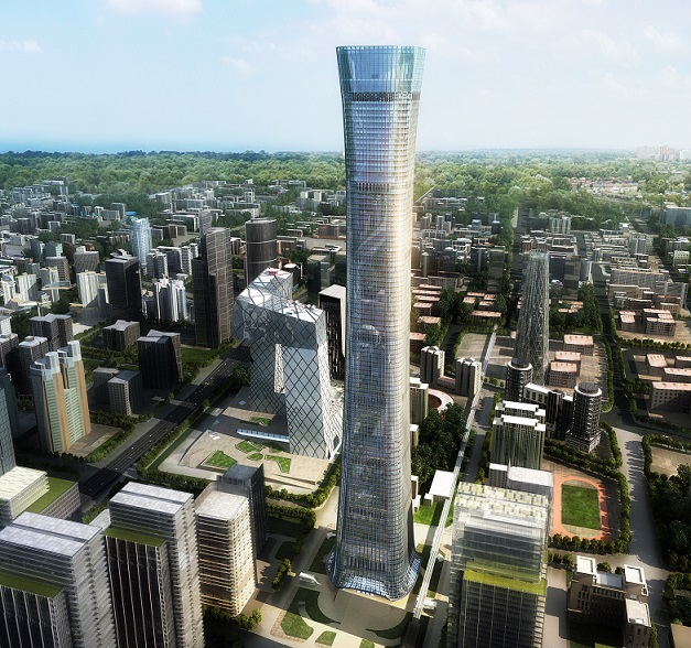 银娱优越会中标北京第一高528米中国尊  创立行业“第一高”大满贯纪录