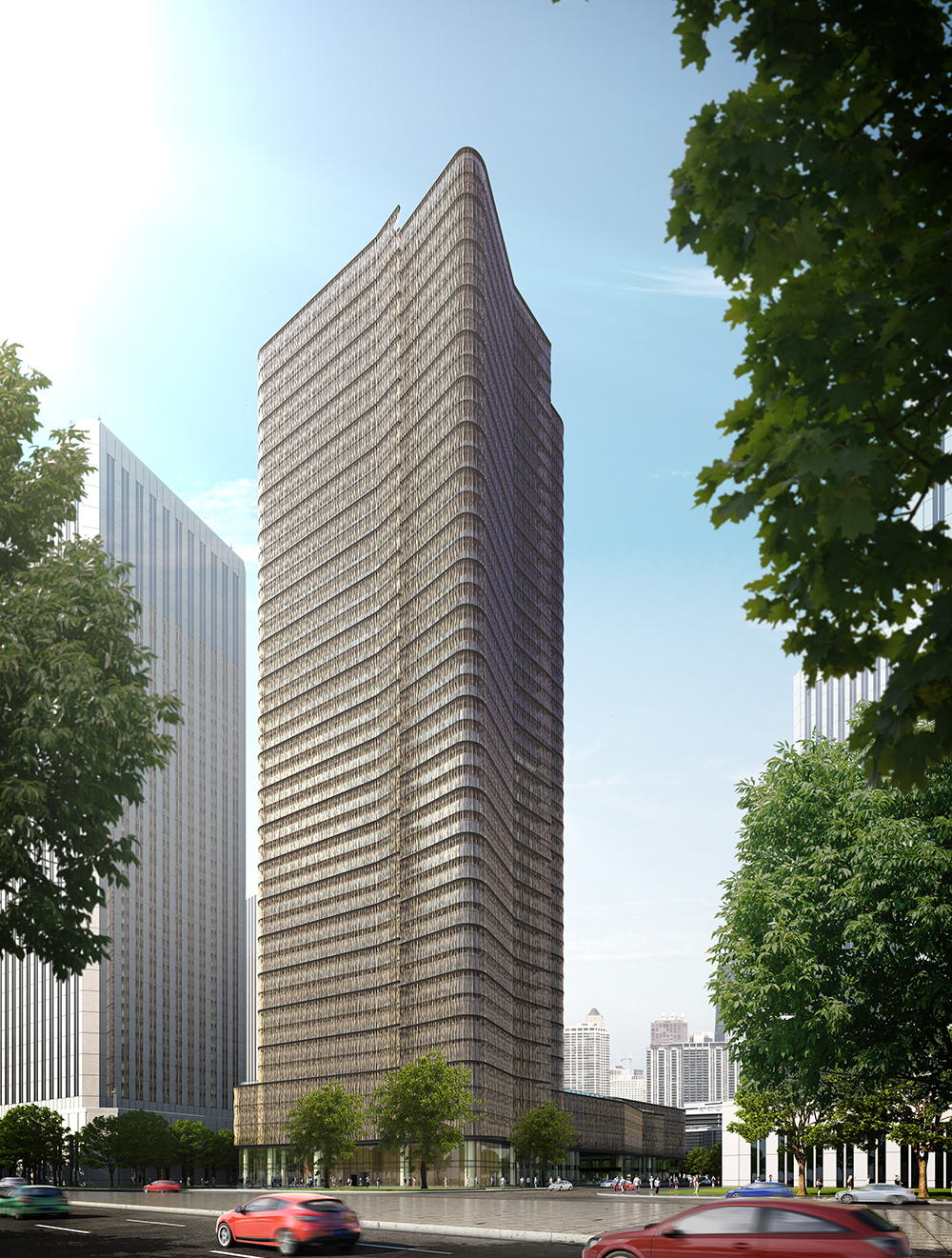 气质！银娱优越会再中17项幕墙工程